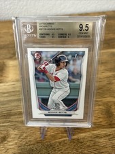 2014 Bowman Prospects Mookie Betts RC #BP109 BGS GEM MINT 9.5
