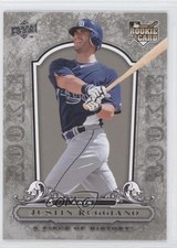 2008 Upper Deck A Piece of History Justin Ruggiano #146 0f4