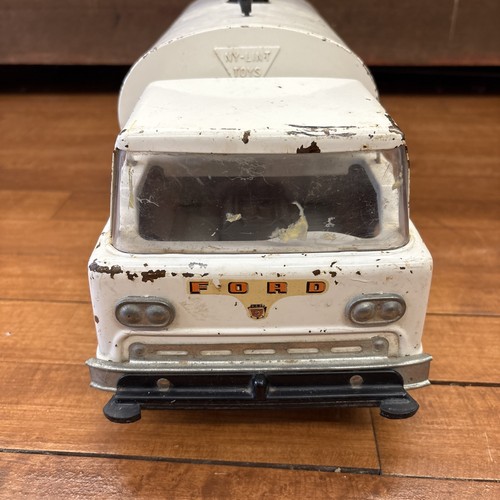 Vintage Ny-Lint Ford Toy Truck Street Sprinkler Water Truck Pressed Steel Toy - Picture 3 of 24