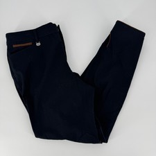 Lauren Ralph Lauren Womens Riding Pants Black Size 10 Stretch Equestrian