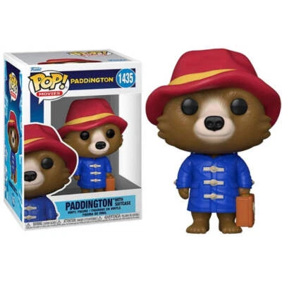FUNKO POP ! MOVIES PADDINGTON - (1435) PADDINGTON W/ SUITCASE CON VALIGIA FIGURE