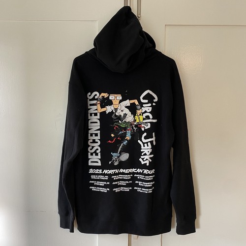 Circle Jerks Descendents 2023 Tour Hoodie Sweatshirt Black Flag OFF Minor Threat - Picture 3 of 4