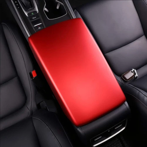 Reposabrazos central ABS para Honda Accord 2018-2022 10ª generación caja panel cubierta embellecedor rojo - Imagen 4 de 12