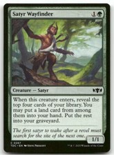 X4 Satyr Wayfinder #267 MTG Tarkir Dragonstorm TDC NM X4