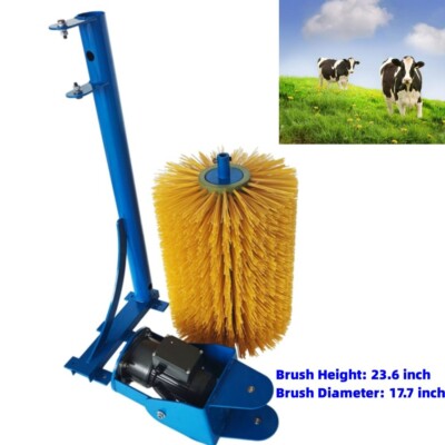 220V Electric Roller Bristle Brush Anti-itch Cattle Body Brush Cleaning Brush