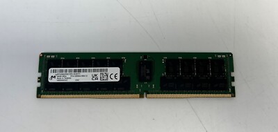 Micron 64GB (1x64GB) 2rx4 DDR4 3200 MHz PC4-25600AA ECC registriertes Speichermodul