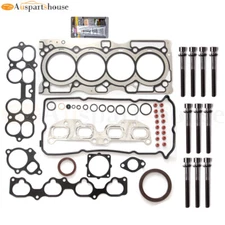 Head Gasket Set w/Bolts For 2002-06 Nissan Altima Sentra 4-Door 2.5L QR25DE