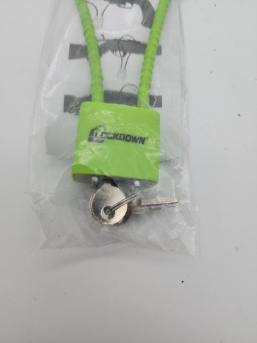 Firearm Handgun Rifle Shotgun Gun Cable Lock 15" Lockdown Brand New Lock - Picture 4 of 5