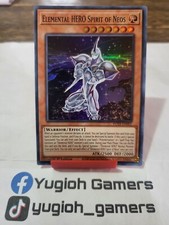 Yu-Gi-Oh Elemental Hero Spirit Of Neos POTE 1st Edition Super Rare Light Played 