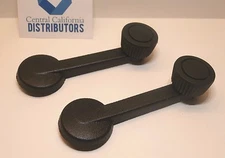 WINDOW WINDER CRANKS SET OF 2 (PAIR) VOLKSWAGEN T1 BUG BEETLE T2 BUS GHIA SUPER