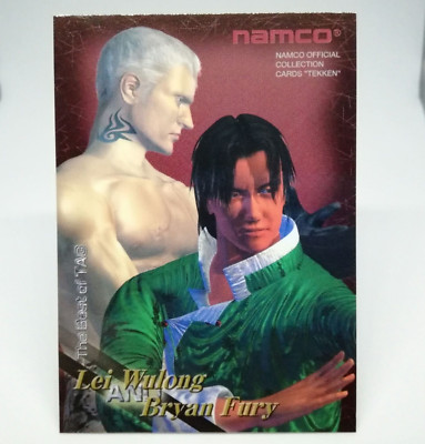 14 Brian Fury Lei Wulong The Best of Tag Namco Official Collection Card TEKKEN