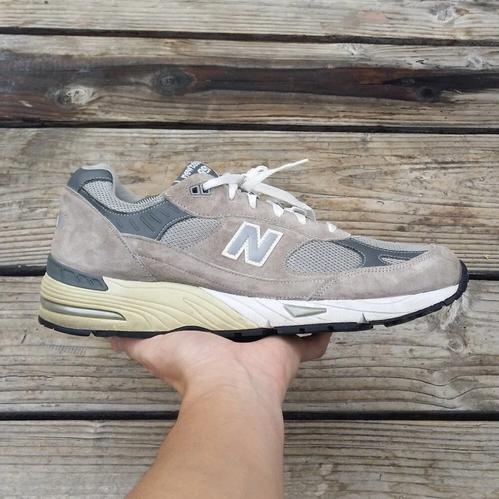Sz 13 New Balance 991 Made in England Kith Grey Shoes 990 m991gl