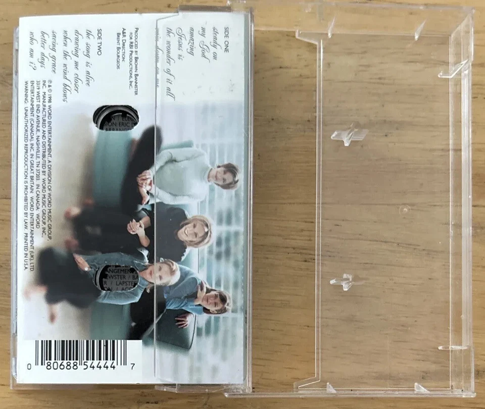 Point Of Grace Steady On Christian Cassette Tape Word Entertainment 1998 Used - Image 4 of 4