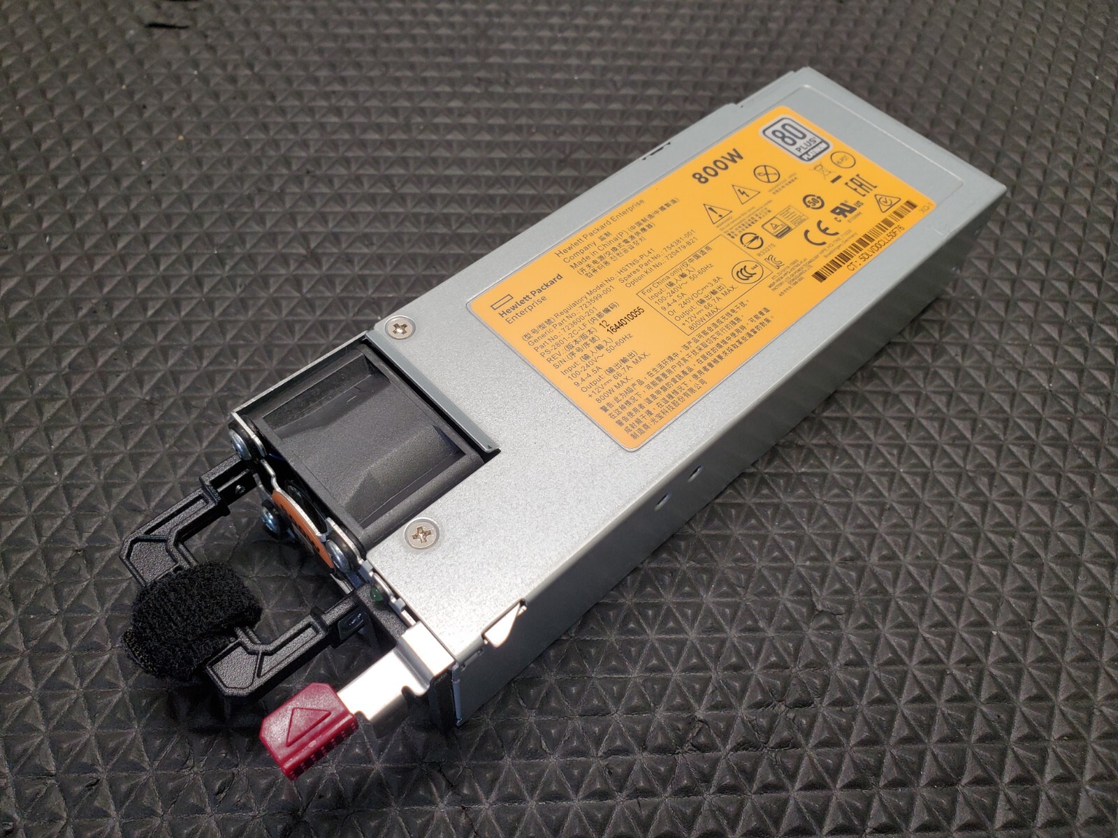 HP 800W 94 Eff 80+ Platinum Power Supply 723600201 754381001 HSTNS