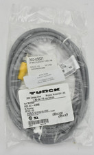 Turck RSC 6T-4/S90 Eurofast Cordset Straight Male Connector Cable