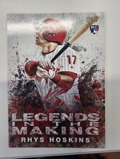 2018 Topps Legends in the Making Rhys Hoskins RC #LITM-20 Philadelphia Phillies