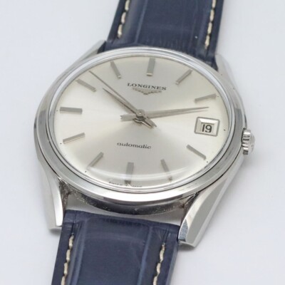 Longines Automatic Date 7171-1 Cal.291 Automatic Silver Dial 35mm