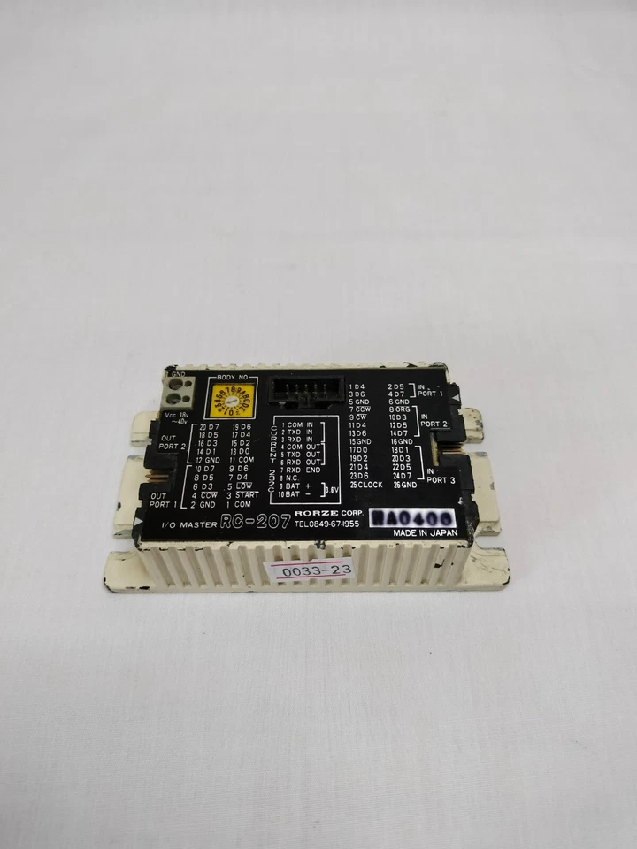 Rorze RC-207 RC207 I/O Master Link Controller Made in Japan - Image 3 of 4