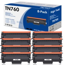 TN760 Toner Cartridge For Brother TN730 DCP-L2550DW HL-L2370DWXL MFC-L2750DW Lot