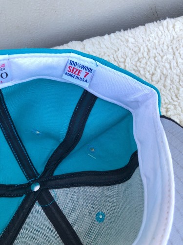 Florida Marlins Baseball Hat New Era MLB Size 7 Diamond Collection - Picture 12 of 14