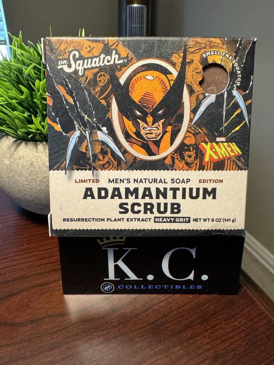 Dr. Squatch Wolverine Adamantium Limited Edition Soap - BRAND NEW