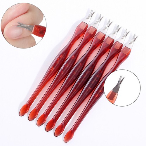 Lurrose 12-teiliges Nagelhaut-Entferner-Set – Gebogen, Rutschfest, Für Salon & Zuhause