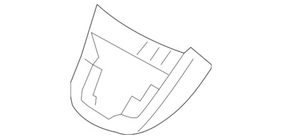 Genuine Volkswagen End Cap 5G0-858-548-B-9B9