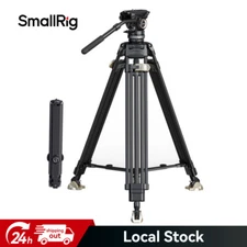 SmallRig AD-Pro8 77" Professional Fluid Head Video Tripod Kit Max Load 17.6lbs