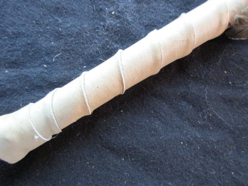 NATIVE AMERICAN DANCE STICK, INDIAN CEREMONIAL WAND, RATTLE, SD-0621*05637 - Picture 4 of 9