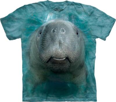 The Mountain Erwachsenen T-Shirt ''Big Face Manatee'' 