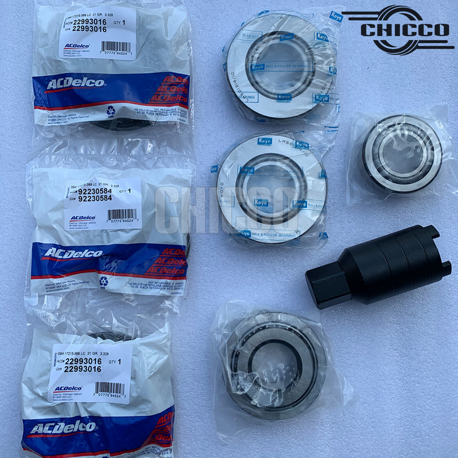 1Set New For Cadillac ATS , CTS Rear Differential Bearings repair Kit F577158 eBay