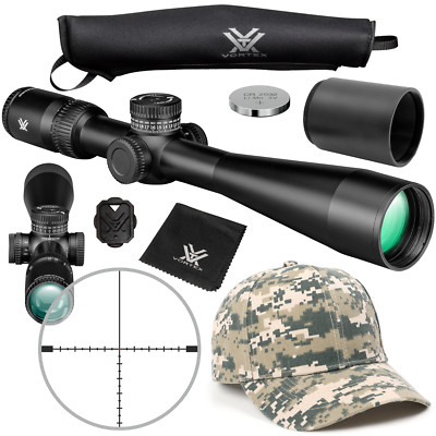 Vortex Optics Viper HD 5-25x50 SFP VMR-3 MOA 30mm Tube Riflescope w/ Free CD Hat