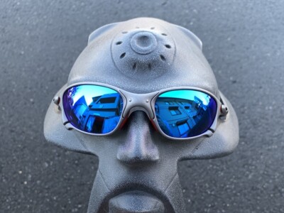 LINEGEAR Saxe Blue - Polarized Lens for Oakley X-Metal XX [XX-SB