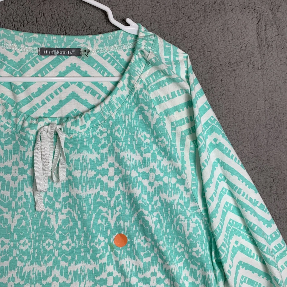 Blusa Camisa Pullover Grande Manga Larga Treehearts Top Para Mujer Informal Foto 4 de 4