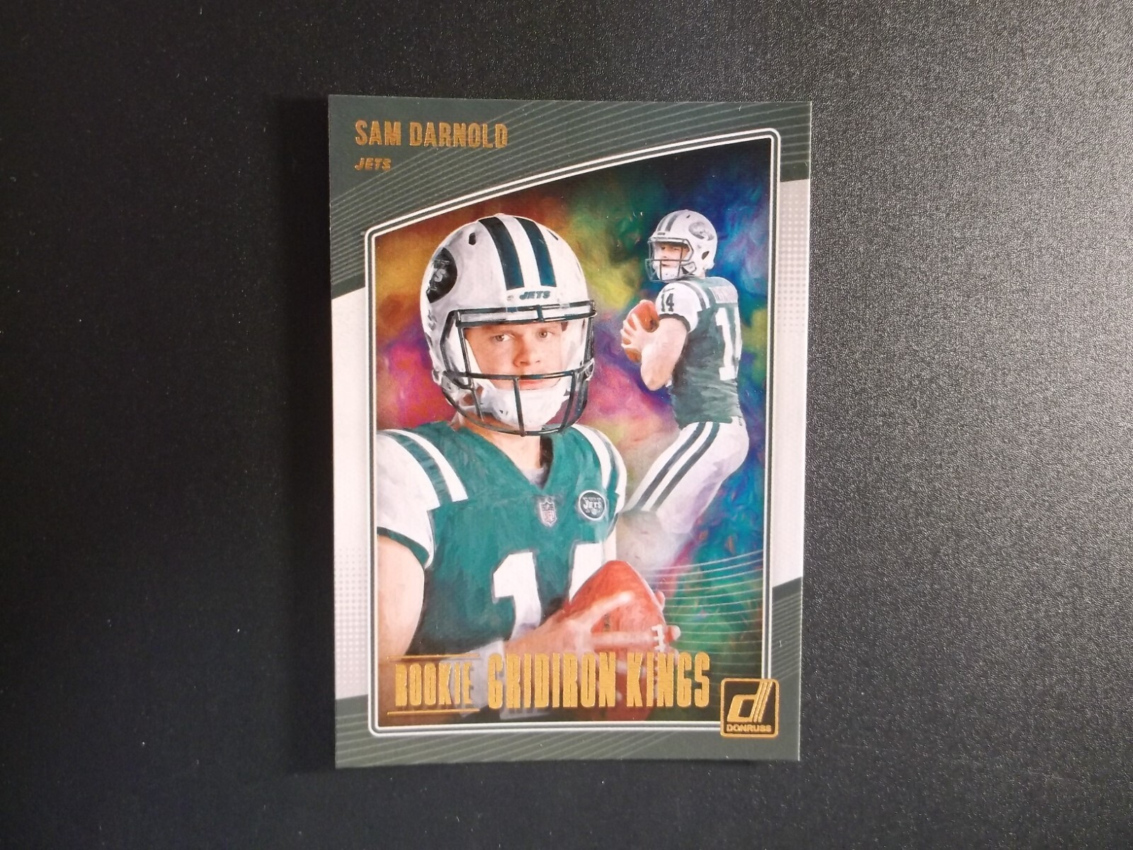 2018 Donruss Rookie Gridiron Kings Sam Darnold Card # RGK-1