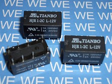 5Stück Relais 2xUm 5V 12V 24V HJR1-2C Tianbo D2