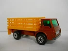 Matchbox Lesney 1976 Cattle Truck Orange/Red/Yellow VTG Die Cast Truck Lot #90