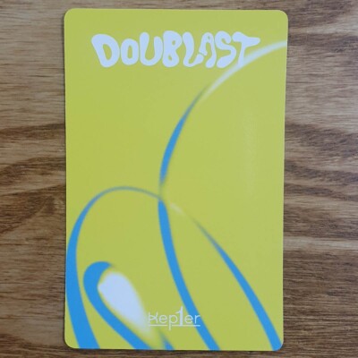 kep1er ヨンウン　チェキ　ポラ　サインポラ　doublast Chaehyun Official Photocard kep1er 2nd Mini Album Doublast Genuine