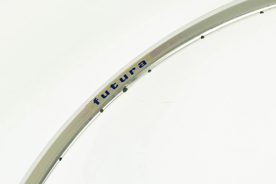 NOS AMBROSIO FUTURA 18 LOCH FELGE RENNRAD VINTAGE 700C CLINCHER 18H 90ER AERO - Bild 2 von 4