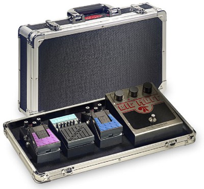 ABS Koffer für Gitarrenbodeneffekte, 226 x 424 x 72 mm