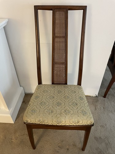 JOHN STUART INC. Vintage Mid Century Modern Teak Dining Room Chairs - Set of 6 - Picture 2 of 8