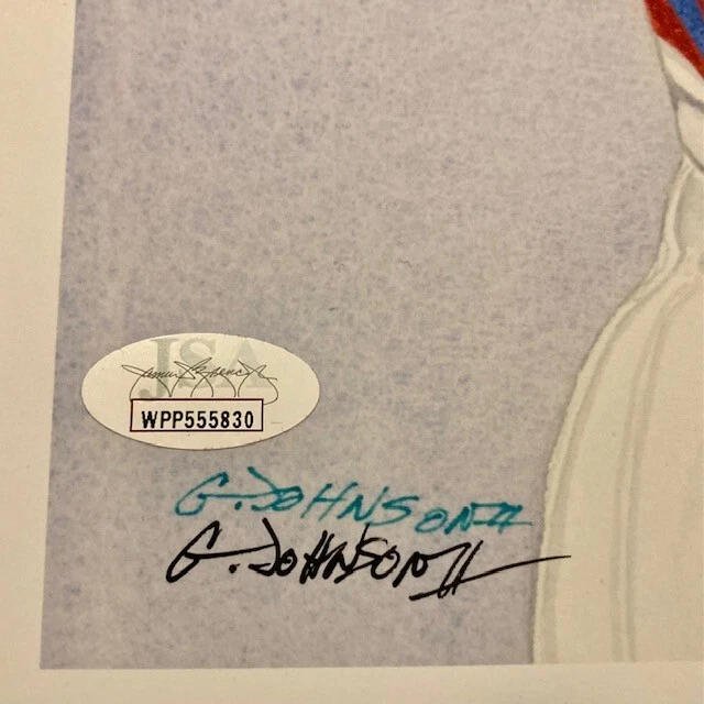 DON MAYNARD BEAUTIFULLY SIGNED 11x14 PRINT WITH COA FROM JSA - Image 3 of 4