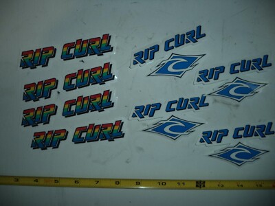 RIP CURL SURF STICKER PACK8 UNITS | eBay