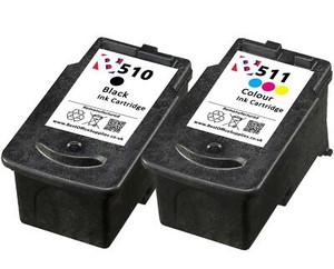 Cartuchos De Tinta Compatible PG510 Negro CL511 Tricolor Para Canon Pixma  MP280 | eBay