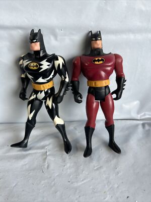 Lot 5 Figurines Batman Kenner 1993 - Lightning Strike, Combat Belt - Occasion Correct