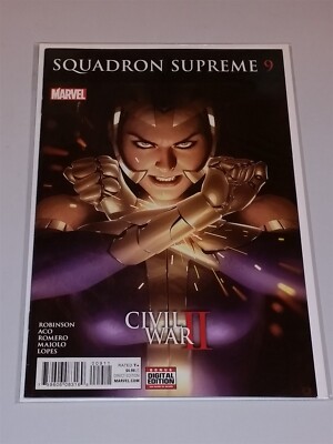 Squadron Supreme #9 Sehr guter Erhaltungszustand (8,0 oder besser) Marvel Comics September 2016