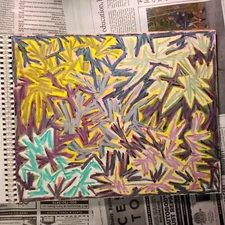 Drawing 11X14" Oil Pastel on Paper