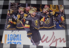 William Carrier Signed 8x10 Vegas Golden Knights Stanley Cup Champion