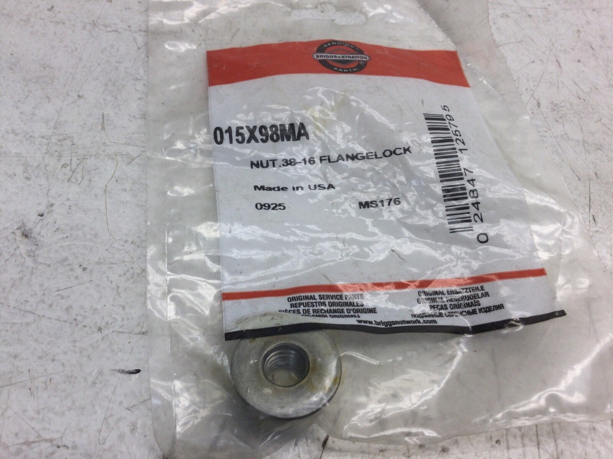 Murray OEM. 015x98MA NOS Locking flange nut Lot Of 2 | eBay