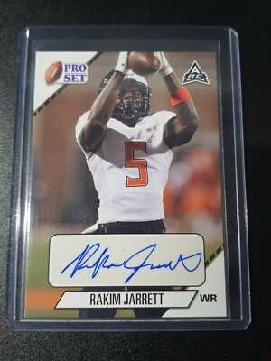 Rakim Jarrett - Leaf Pro Set 2021 - Buccaneers, Maryland - Auto - RC